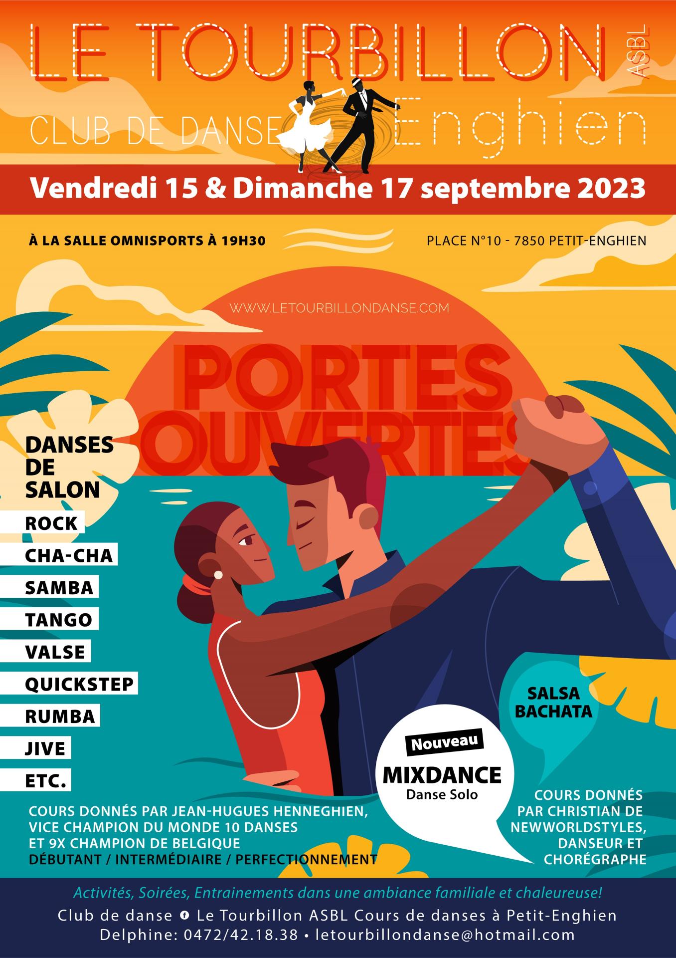Affiche a3 portes ouvertes 2023 le tourbillon 1